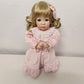 BLESS US ALL Porcelain Doll Danbury Mint Kneeling Praying  Collector Girl Doll Jeanne Singer A566