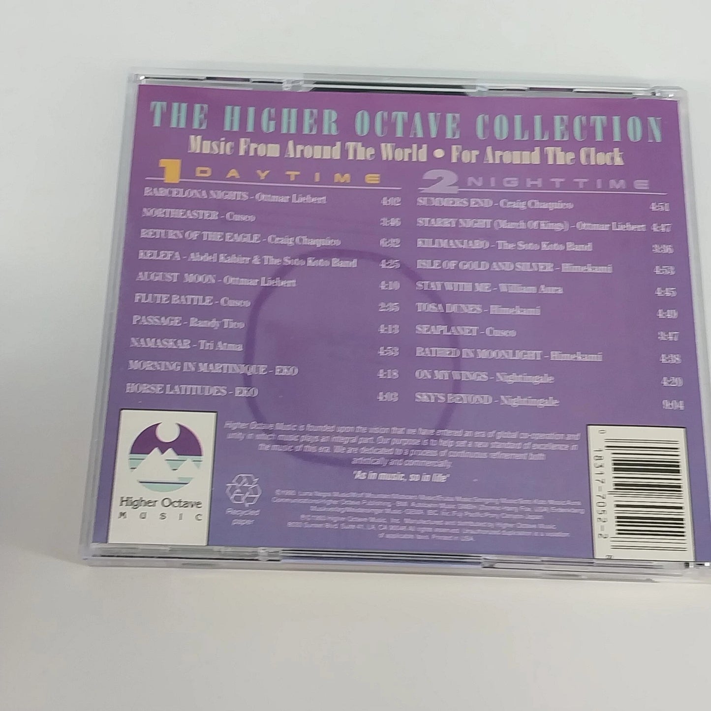 Higher Octave Collection Evolution Straight To You 4 CD Lot New Age Smooth Jazz