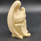 Artmark Madonna & Child Statue Off White Textured Resin 7.5" Pottery Figurine