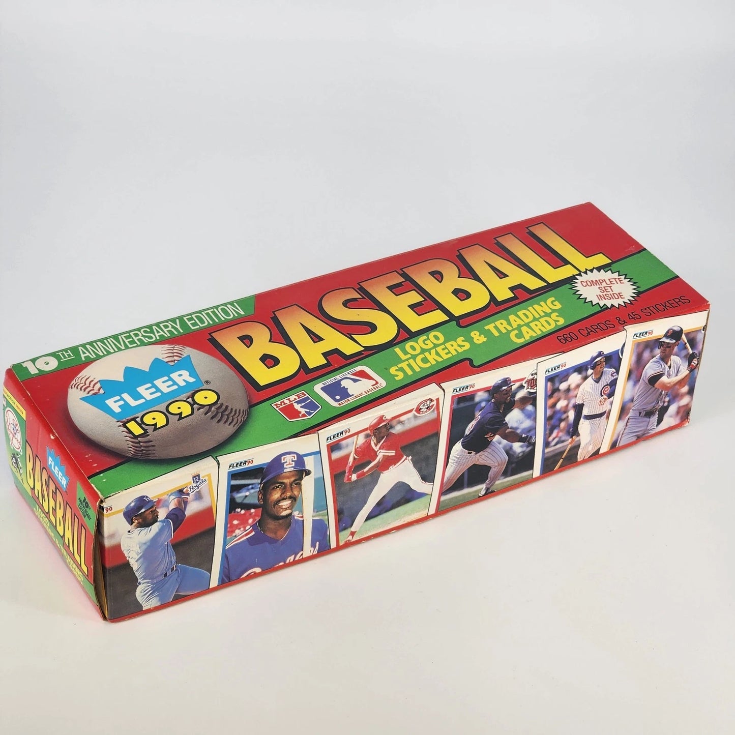 1990 Fleer Baseball Complete Set 1-660 10th Anniversary Randy Johnson RC NOS