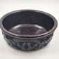Hand-Carved Wood Bowl Kingdom Swaziland Eswatini Africa Intricate Animal Carving