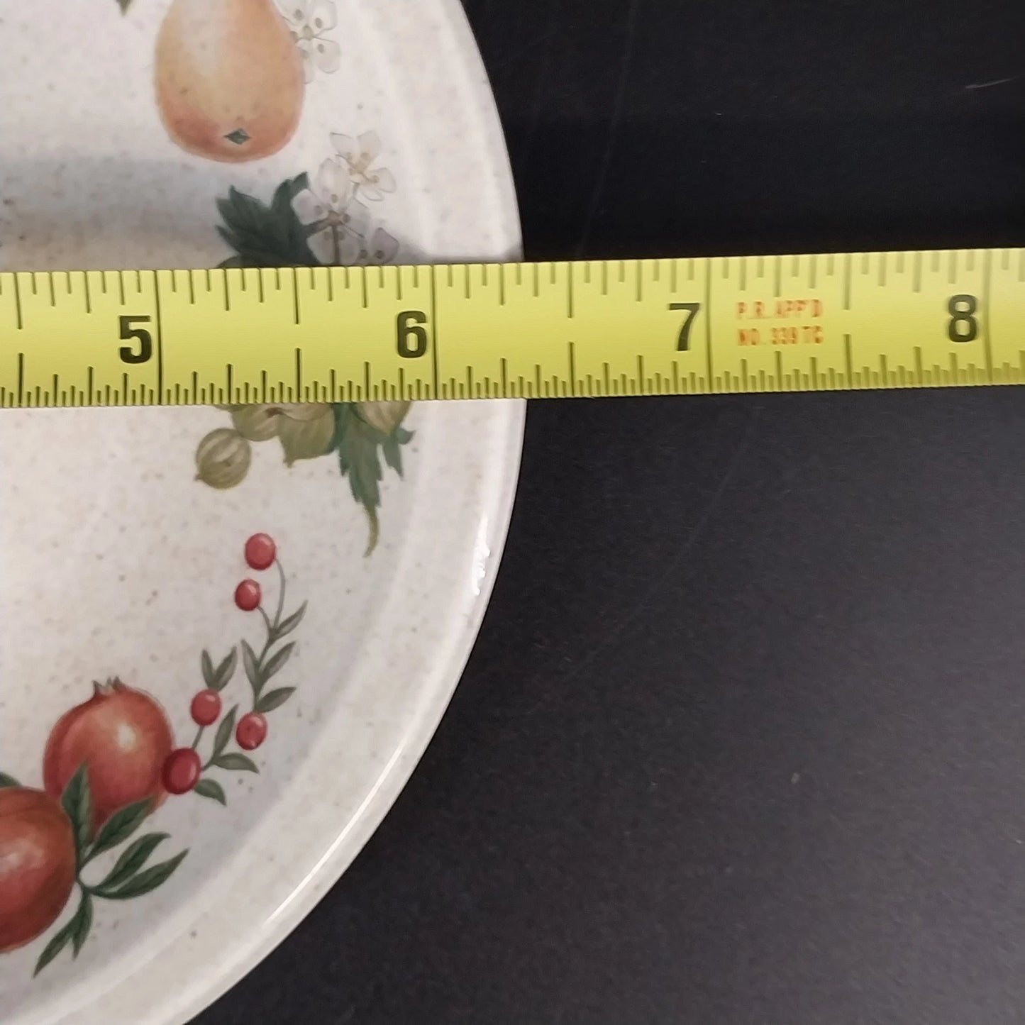 Vintage Wedgwood Quince Fruit Ring Bread Butter Plate England