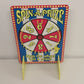 Fun Express Spin-A-Prize Wheel Carnival Party Spinner Game 22" Missing 2 Pegs