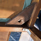 Antique Mahogany Double Pedestal Dining Table Set 1900s w/6 Chairs & Leaf