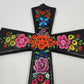 Inspirational Wooden Cross w Floral Hand Painted Routed Edges Pointed Wall Decor