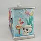 Disney Direct Finding Nemo Aquarium Ceramic Cookie Jar With Lid Pixar China