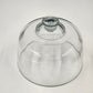 Teakwood Cheese Board Tray Marble Slab & Glass Dome Dolphin