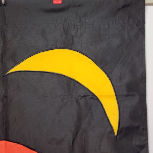 Pumpkin Jack O Lantern Halloween Double Sided Garden Yard Flag 40" x 27.5" EUC