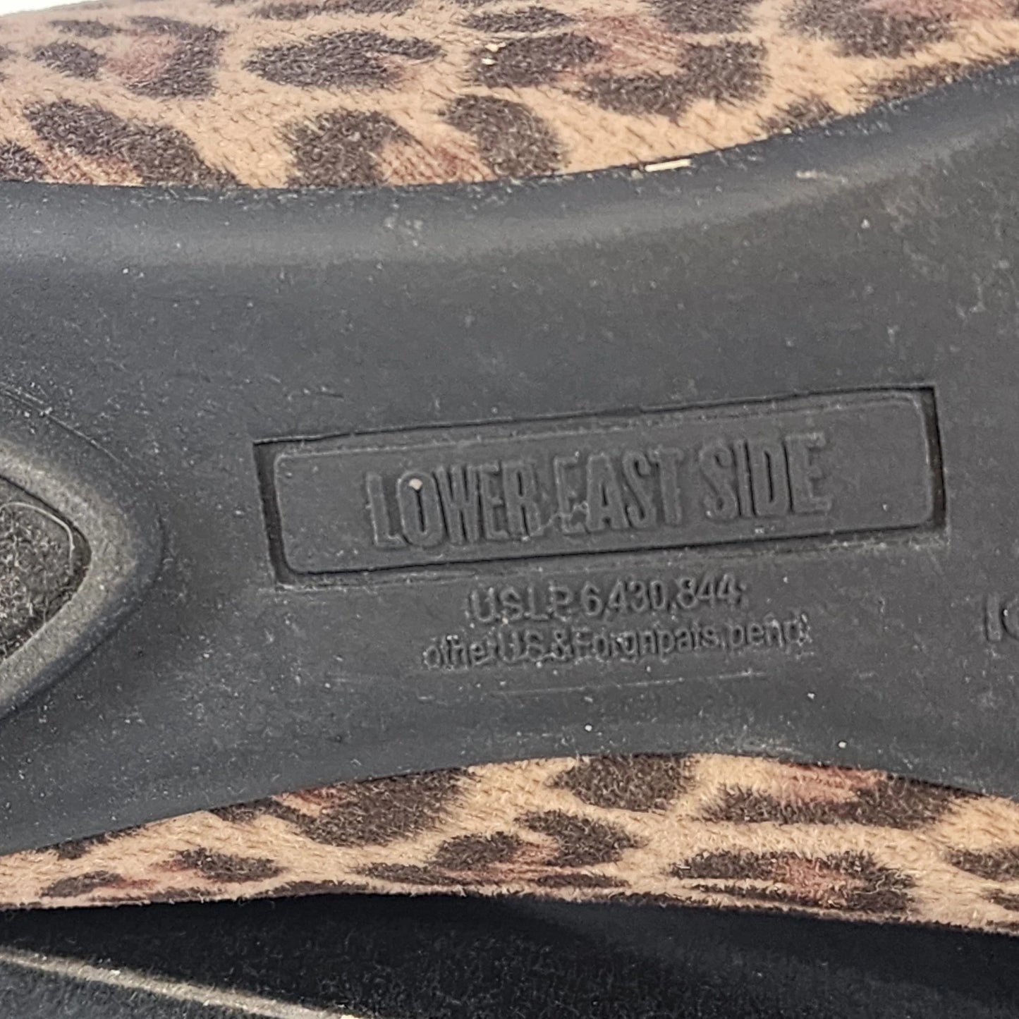 Lower East Side Leopard Print Loafers Women 9 Slip On Animal Print Flats Shoes