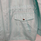 Studio Works Women's XL Light Blue Lightweight Zip Jacket 4 Pockets Drawstring