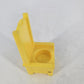Fisher Price Little People Castle Throne Chair Yellow 1974 Vintage Play Family