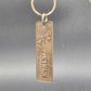 Snoopy NFL Minnesota Vikings Football Brass Keychain Quantasia Vintage 1958