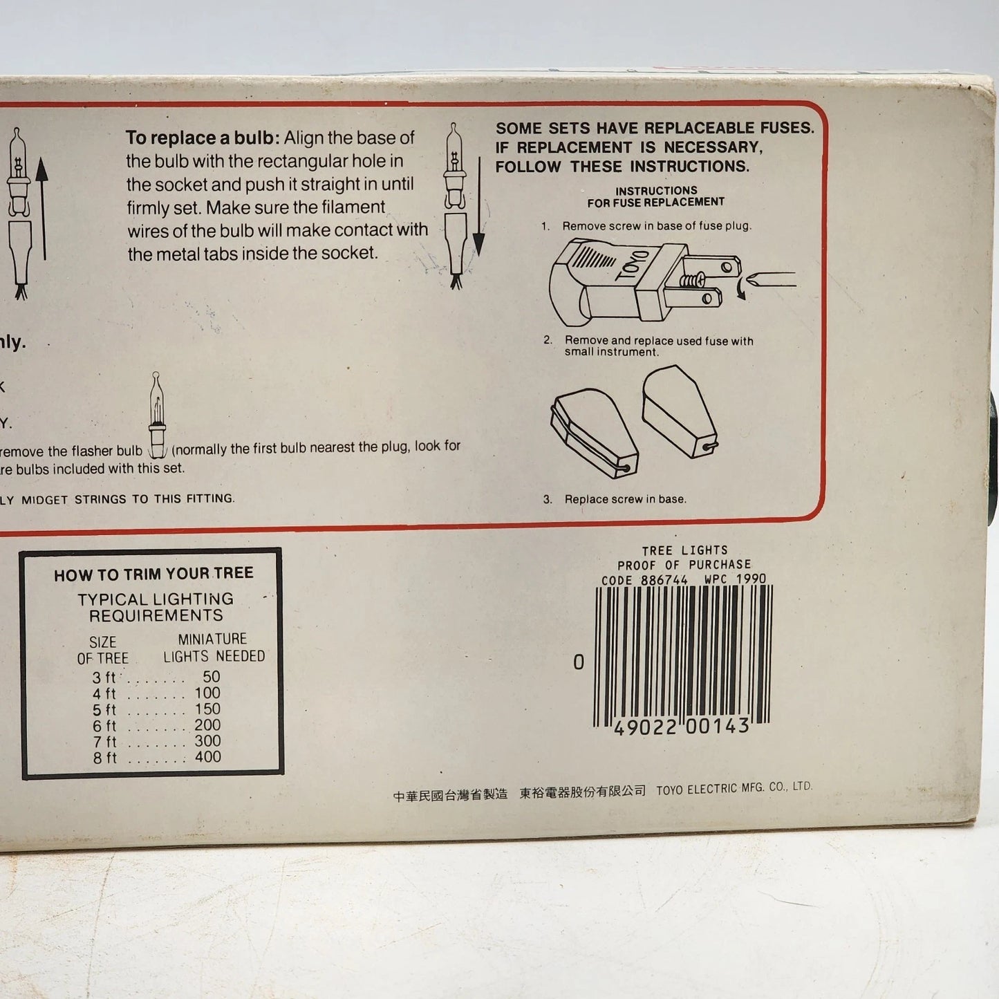 JoyBrite 50 Mini Flashing Multicolor Christmas Lights Set String to String 27ft