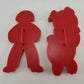 Vintage Cookie Cutters 13 Pc Foose Tupperware Mixed Set