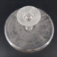 Vintage Jeannette Glass Pedestal Cake Stand Harp Pattern Clear