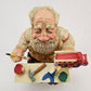 David Frykman Santa at His Workbench Music Box Toyland DF1201M