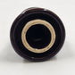 1953 Dark Brown Ceramic Porcelain Insulator 3.5" Tall x 3.25" Wide
