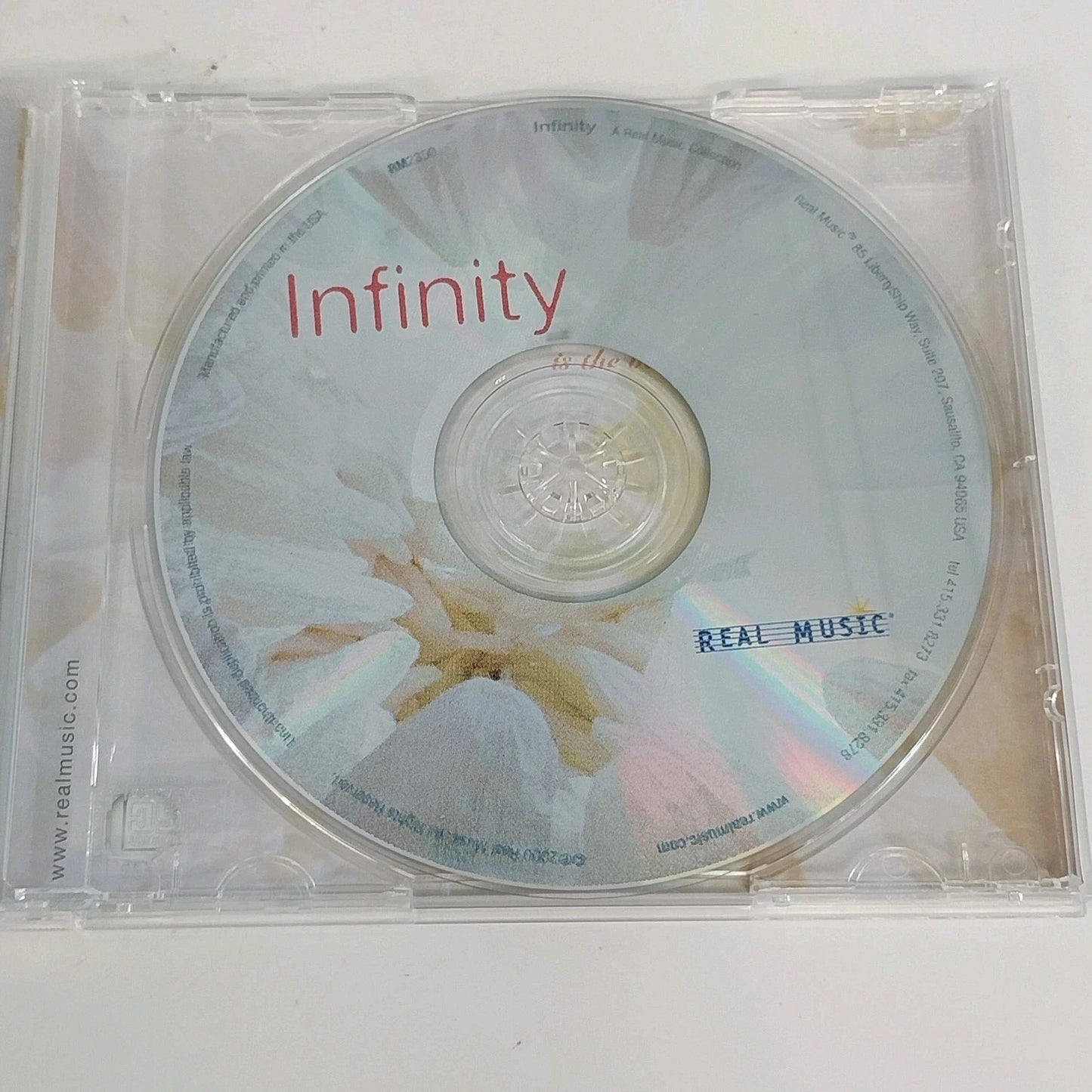 Real Music Infinity CD Various Artists New Age Instrumental Relaxation 2000