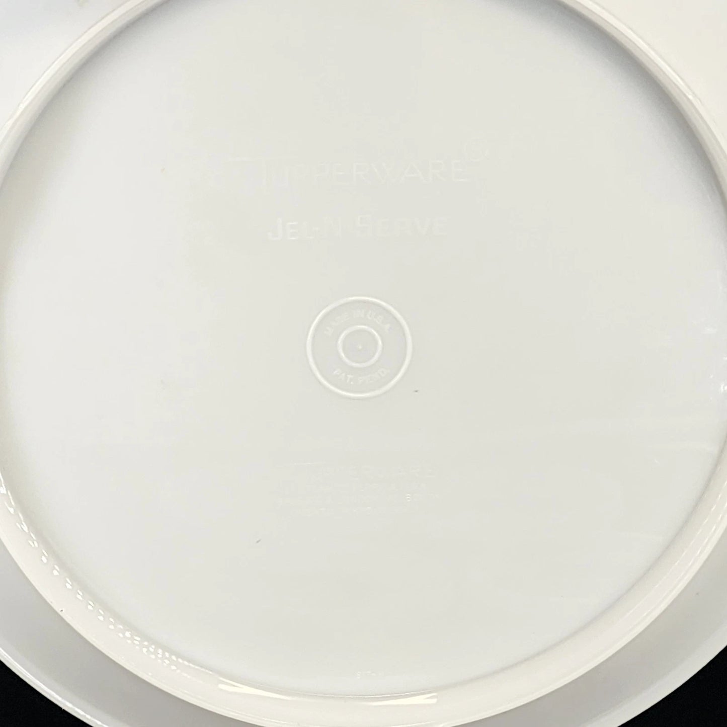 Tupperware Jel-N-Serve 616-5 Jello Mold w Plate & 4 Pattern Insert Lids Vintage