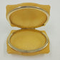 Genuine Alabaster Trinket Jewelry Box Hinged Lid 4" Hand Craft Italy George Good