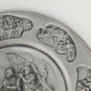 Hudson Pewter Spirit of ’76 Bicentennial Pewter Plate 9" Independence Day 1776