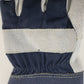 3pr Ironcat IC8 Cowhide Leather Gloves Large Rubberized Gauntlet Cuff Work