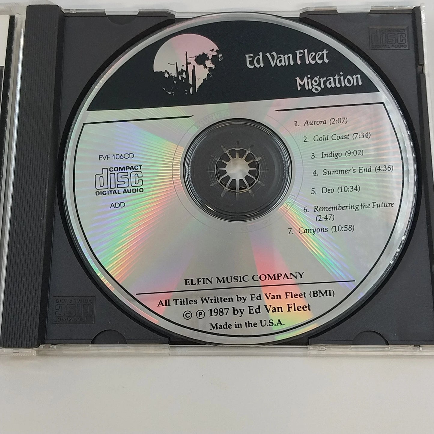 Ed Van Fleet 3 CD Lot Migration Grand Eagle Forgotten Tribe New Age Ambient Vtg