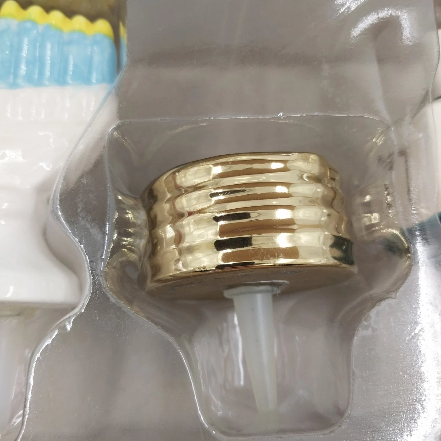 NEW DEI Hanukkah Charmers Set of 4 Mini Hand Painted Ceramic Silicone Tip Marker