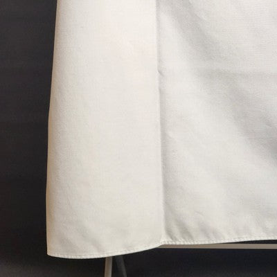 Solid Grey Tablecloth Table Cover Linen Fabric Overlock Hem Square 44"