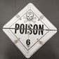 8 Legend DOT Placard Sign Aluminum Self Contained Split Panel for Roll-up Doors