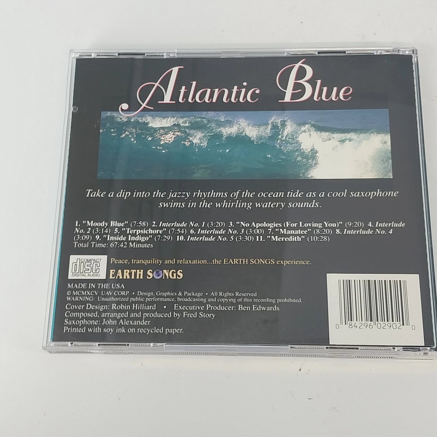 Earth Songs 6 CD Lot Natural Guitar Jazz Atlantic Desert Thunderstorm Blues