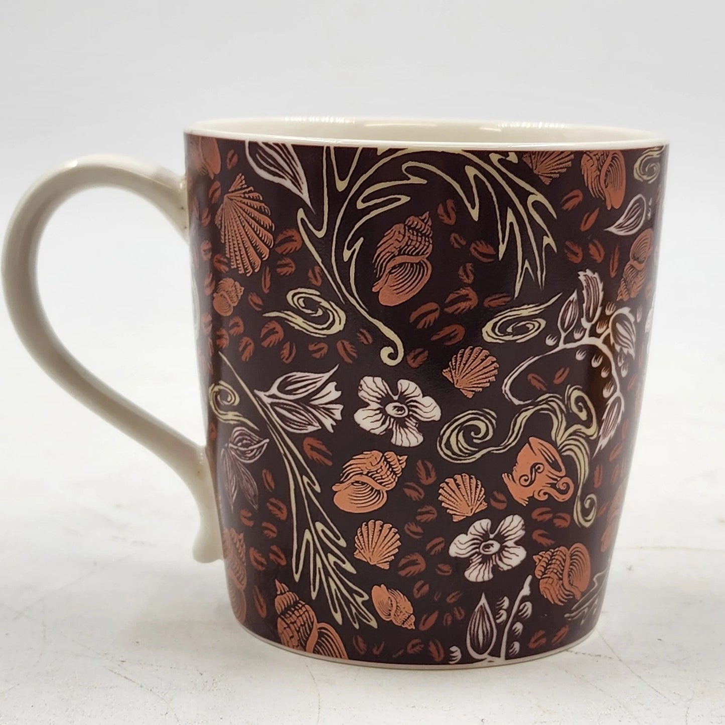 Starbucks 2008 Anniversary Blend Siren Mermaid Mug Split Tail Coffee Cup 12 oz