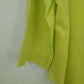 United Colors of Benetton Linen Blend Button Up Blouse Lime Green Women's Large