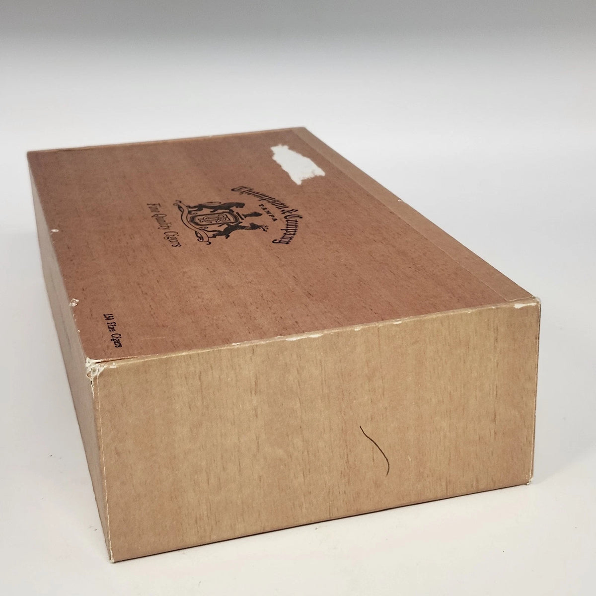 Thompson & Company Tampa Burma Cheroots Fine Cigar Box 150 Cigars Vintage