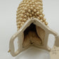 Marcus Brothers Beaded Clutch Purse Handbag Lucite Handle Vintage Italy 1960s