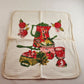 6 Kitchen Dish Drying Towels Washing Spring Dutch Mid-Century Vintage