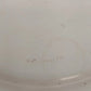 Fortecrisa Pink Swirl Ribbed Glass Salad Plate 7” MCM Tableware Mexico Vintage