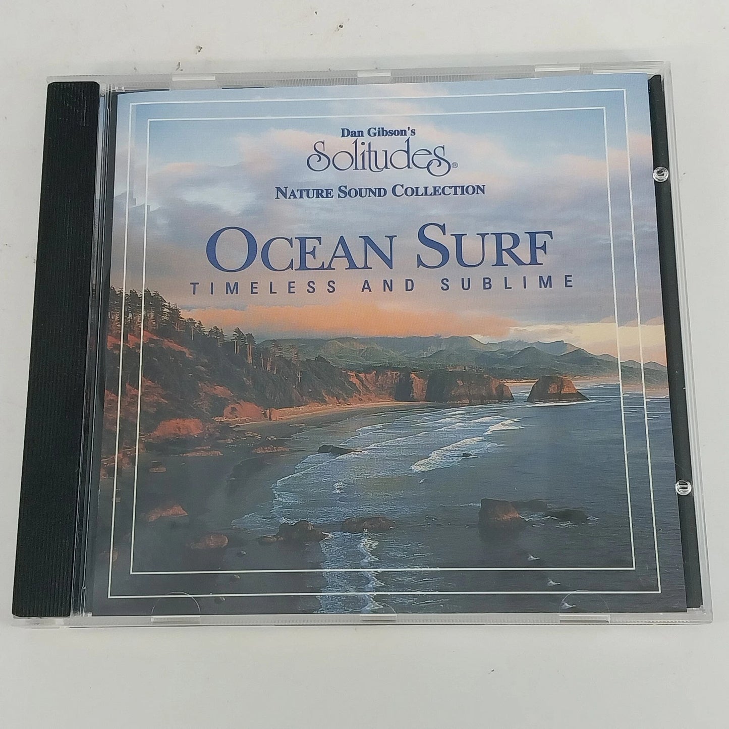 Dan Gibson Solitudes Nature Sound Collection Ocean Surf & Thunderstorm 2 CD 1995