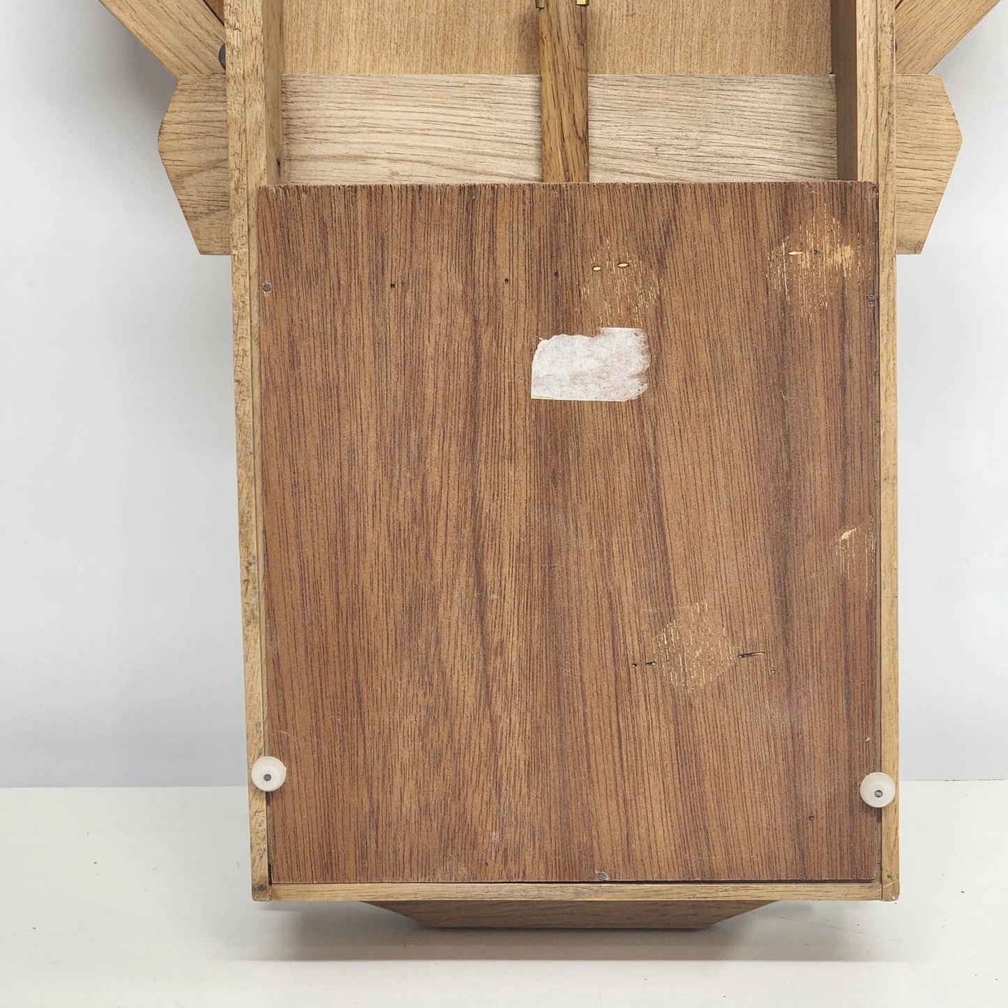 Daniel Dakota Oak Wall Clock Quartz Pendulum Westminster Chime