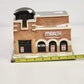 Christmas Village Ceramic Collectable Marsh Supermarket Pharmacy Vtg NO CORD