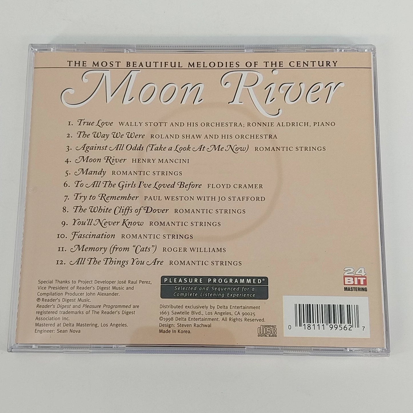 When I Fall In Love 3 CD Box Set Reader's Digest Most Beautiful Melodies 1998