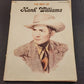 The Best of Hank Williams Song Book for Piano Vocal Guitar Vintage 1982 Chappell