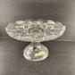 Duncan Miller Pedestal Cake Stand EAPG Paneled Diamond Quartered Block Vintage