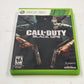 Call of Duty Black Ops Xbox 360 2010 Video Game w Manual Treyarch Activision FPS