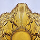 Kemple Amber Glass Napoleon Hat Banana Bowl 14.25" Wheatonware Console Dish