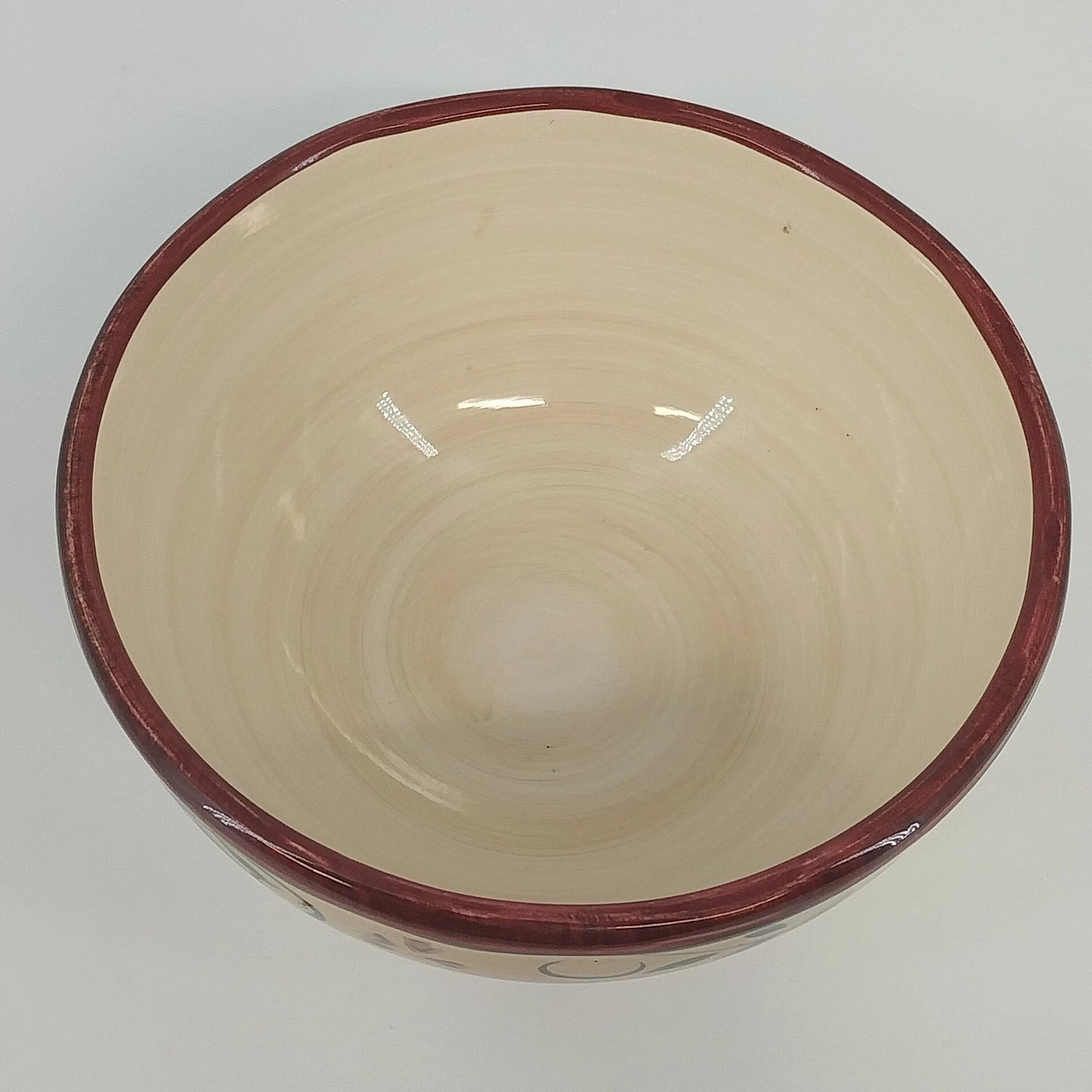 Canterbury Potteries Morning Sunrise Rooster Cereal Bowl 6" Hand Painted