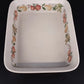 Wedgwood Quince Rectangular Baker 10” Oven to Table Fruit Ring England Vintage