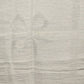 Off-White Tablecloth with Cutwork Drawn Thread Ribbon & Line Design 58" x 78"