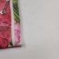 2 Zipper Case Small & Large Cosmetic Bags Floral Design Nordic House Designs NYC