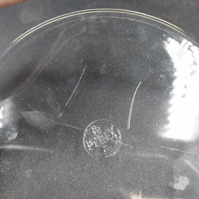 Pyrex 9" Antique Pie Plate Model 209 Clear Glass Round Original Makers Mark USA